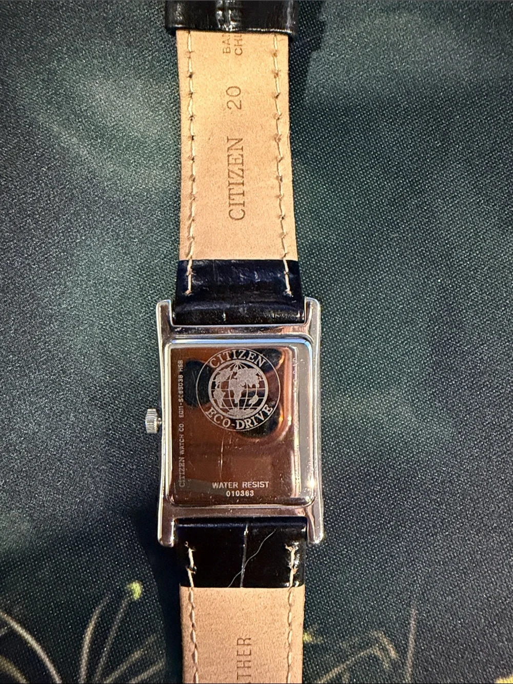 Citizen square silver